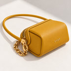 CH&K Sculptural Mini Shoulder Bag – Green & Mustard