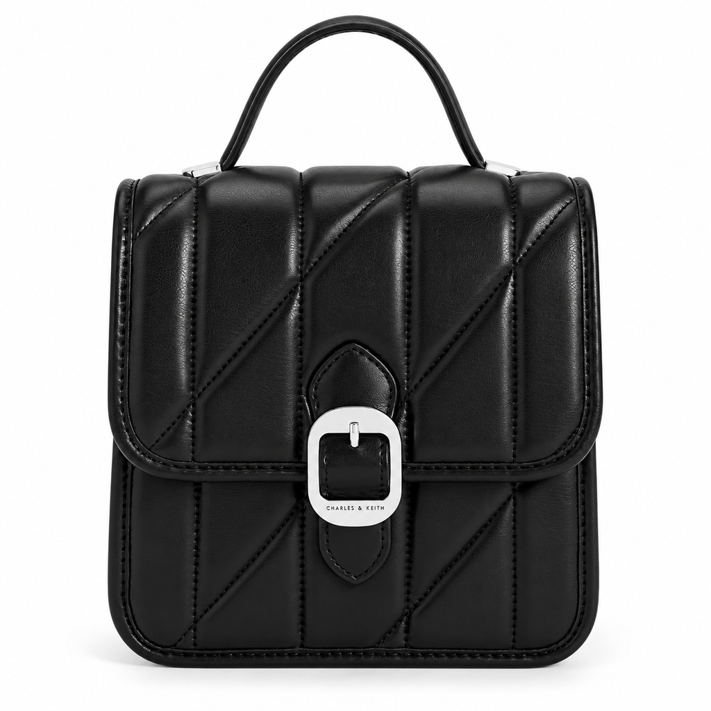 CH&K Quilted Convertible Mini Bag – Brown