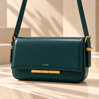 CH&K Elegant Teal Green Shoulder Bag