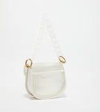 Acrylic Chain Handle Cross body Bag
