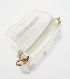 Acrylic Chain Handle Cross body Bag