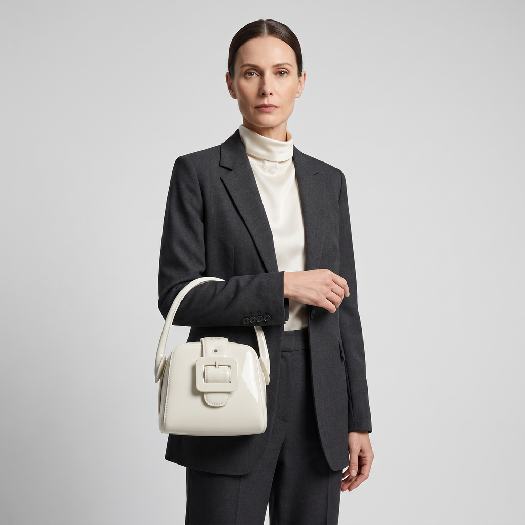 Glossy Mini Top Handle Bag – CH&K