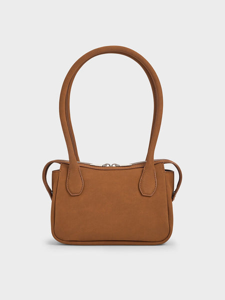 Bosie Textured Elongated Top Handle Bag
