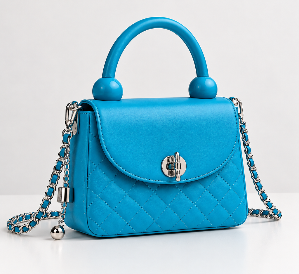 Top Handle Circle Bag.