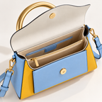 CH&K Colorblock Top Handle Handbag