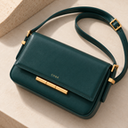 CH&K Elegant Teal Green Shoulder Bag