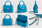 Top Handle Circle Bag.