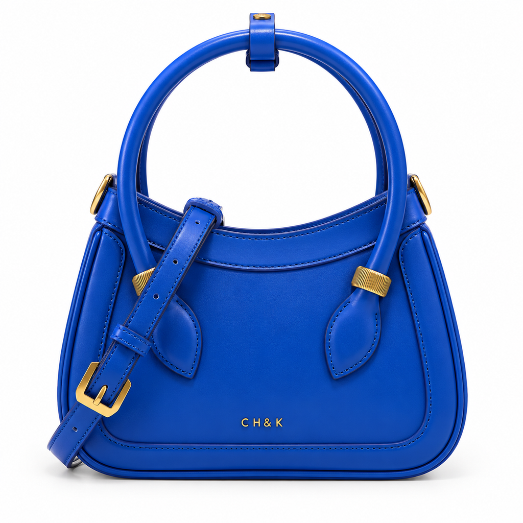 CH&K Mini Top Handle Bag – Royal Blue