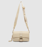 Aspen Metallic Belt Buckle Shoulder Bag