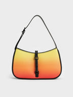 Celia Quilted Double Handle Tote Bag in the aurora colorway