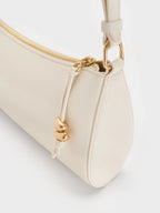 GABINE Leather Crossbody Bag