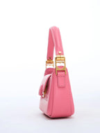 Koa Square Push-Lock Shoulder Bag