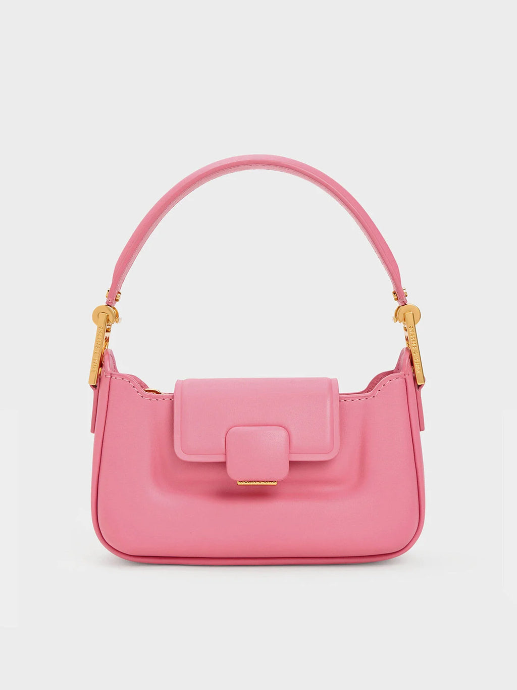 Koa Square Push-Lock Shoulder Bag