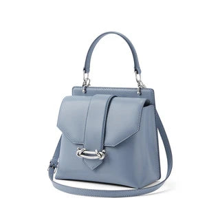 Metallic Buckle Crossbody Bag