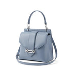 Metallic Buckle Crossbody Bag