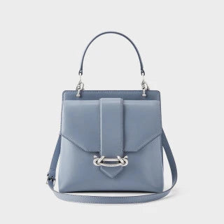 Metallic Buckle Crossbody Bag