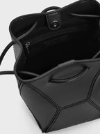 Nasrin Panelled Bucket Bag