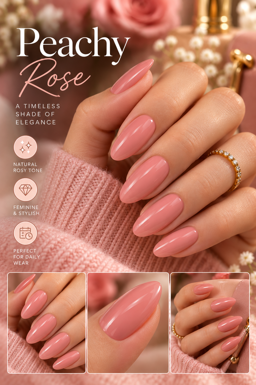 ASHO-Nails-Peachy Rose