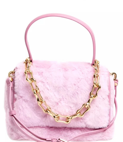 Pink Top Handle Bag/Handbag .