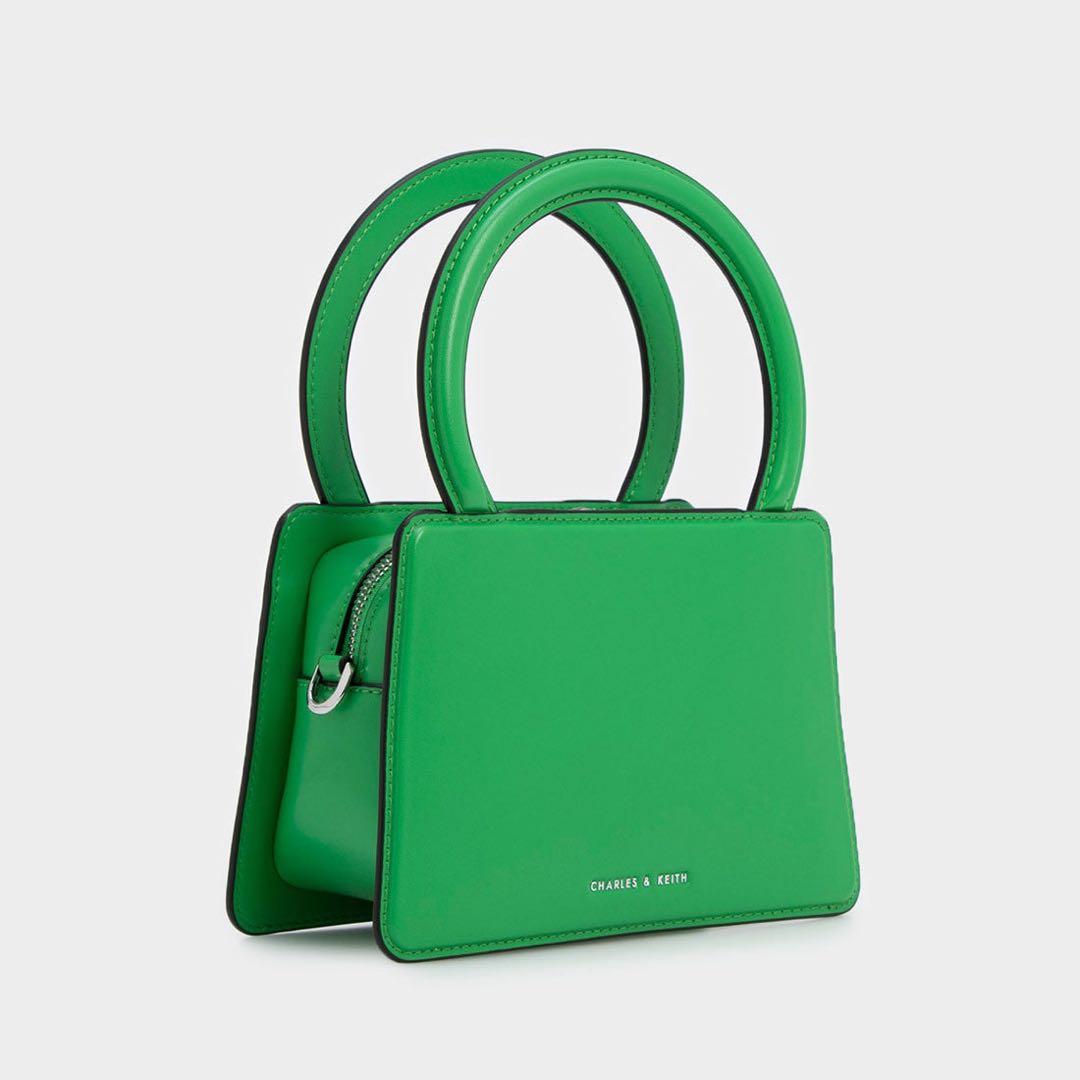 Scarf Wrapped Handle Handbag.