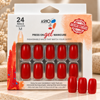 ASHO-Nails-Terracotta Red