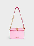 Lock & Key Chain Handle Bag