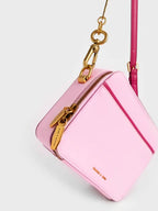 Lock & Key Chain Handle Bag