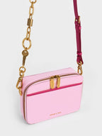 Lock & Key Chain Handle Bag