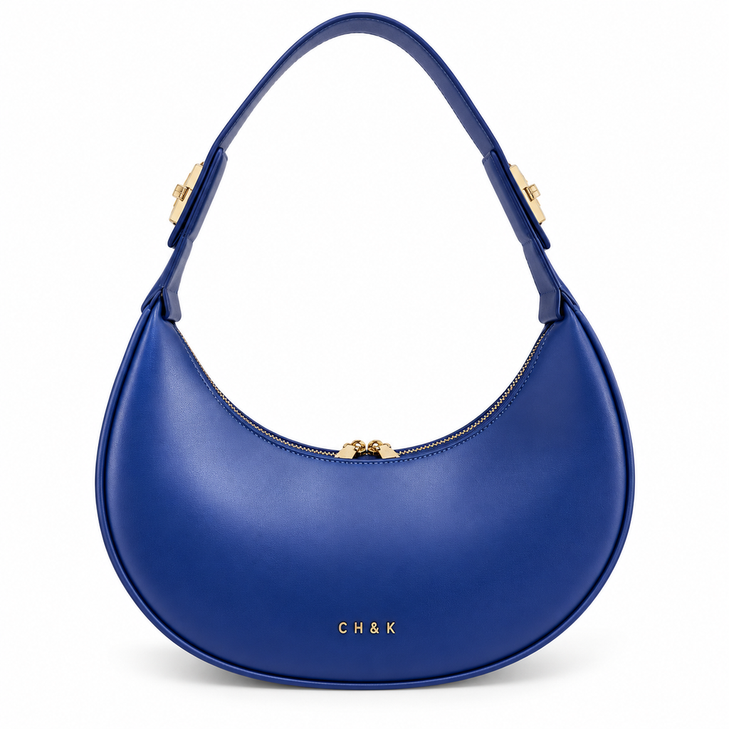 CH&K Crescent Shoulder Bag – Royal Blue