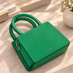CH&K Emerald Green Mini Top Handle Bag